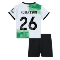 Dres Liverpool Andrew Robertson #26 Gostujuci za djecu 2023-24 Kratak Rukav (+ kratke hlače)